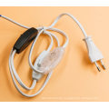 EU/UK/Us/Au Salt Lamp Power Cord with 303 Switch